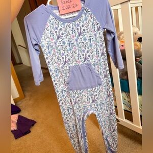 The Sleepy Sloth Lavender Love Bamboo Longall